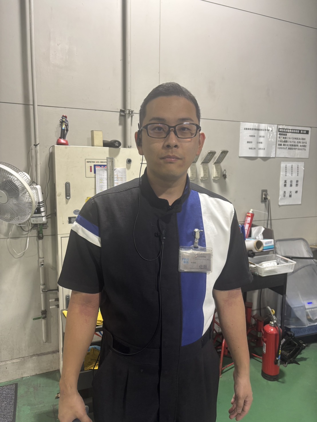 富士オイルのスタッフ